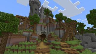 Screenshot of the Minecraft Bedrock Marketplace product Survival Medieval created by Pixel Smile Studios.