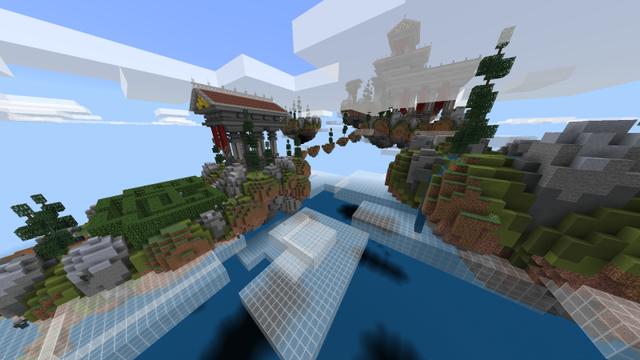 Screenshot of the Minecraft Bedrock Marketplace product Survival Olympus created by Pixel Smile Studios.
