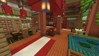 Screenshot of the Minecraft Bedrock Marketplace product Survival Zeng created by Pixel Smile Studios.