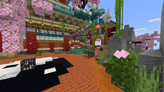 Screenshot of the Minecraft Bedrock Marketplace product Survival Zeng created by Pixel Smile Studios.