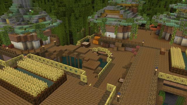 Screenshot of the Minecraft Bedrock Marketplace product Swamp Base created by Pixel Smile Studios.