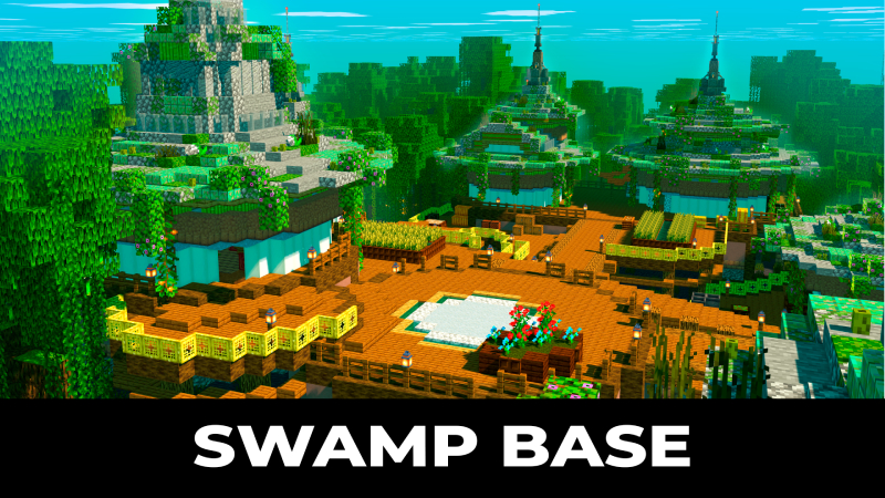 Swamp Base by Pixel Smile Studios | CHUNK - Minecraft Bedrock ...