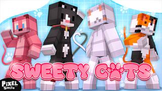 Thumbnail of the Minecraft Bedrock Marketplace product Sweety Cats created by Pixel Smile Studios.