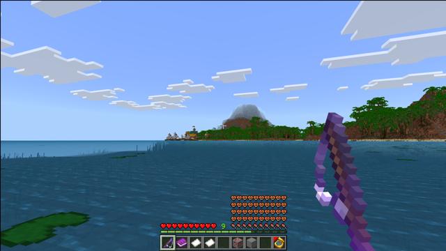 Screenshot of the Minecraft Bedrock Marketplace product Three in One | SkyBlock, Raft, OneBlock created by Pixel Smile Studios.