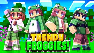 Thumbnail of the Minecraft Bedrock Marketplace product Trendy Froggies! created by Pixel Smile Studios.