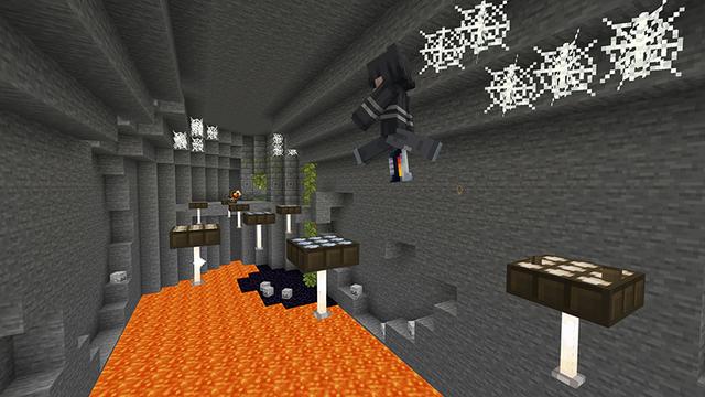 Screenshot of the Minecraft Bedrock Marketplace product Underground Escape Base created by Pixel Smile Studios.