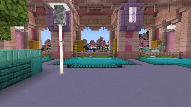 Screenshot of the Minecraft Bedrock Marketplace product Unicorn Kingdom created by Pixel Smile Studios.