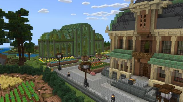 Screenshot of the Minecraft Bedrock Marketplace product Victorian Mansion created by Pixel Smile Studios.