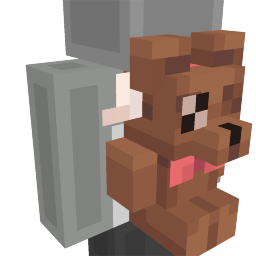 Thumbnail of the Minecraft Bedrock Marketplace product Baby Bear Plushie created by Pixel Squared.
