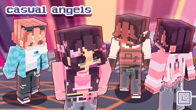 Thumbnail of the Minecraft Bedrock Marketplace product Casual Angels created by Pixel Squared.