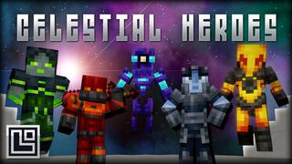 Thumbnail of the Minecraft Bedrock Marketplace product Celestial Heroes created by Pixel Squared.