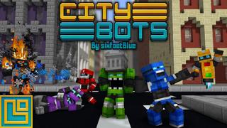 Thumbnail of the Minecraft Bedrock Marketplace product City Bots created by Pixel Squared.