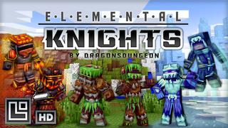Thumbnail of the Minecraft Bedrock Marketplace product Elemental Knights HD created by Pixel Squared.