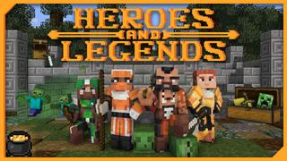 Thumbnail of the Minecraft Bedrock Marketplace product Heroes & Legends created by Pixel Squared.