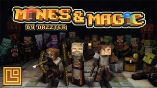 Thumbnail of the Minecraft Bedrock Marketplace product Mines & Magic created by Pixel Squared.