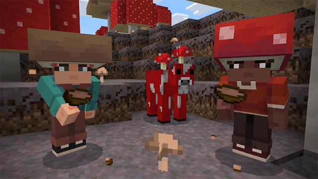 Screenshot of the Minecraft Bedrock Marketplace product Mob Hats Add-On created by Pixel Squared.