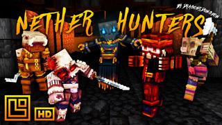 Thumbnail of the Minecraft Bedrock Marketplace product Nether Hunters created by Pixel Squared.
