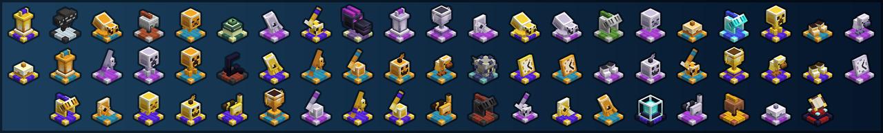 Panorama of the Minecraft Bedrock Marketplace product Quests and Challenges created by Pixel Squared.