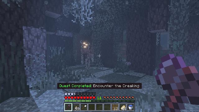 Screenshot of the Minecraft Bedrock Marketplace product Quests and Challenges created by Pixel Squared.