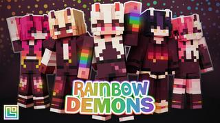 Thumbnail of the Minecraft Bedrock Marketplace product Rainbow Demons created by Pixel Squared.