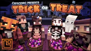 Thumbnail of the Minecraft Bedrock Marketplace product Trick or Treat created by Pixel Squared.