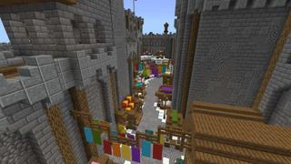 Screenshot of the Minecraft Bedrock Marketplace product Alpine Castle created by Pixelationz Studios.