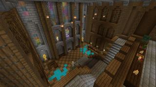 Screenshot of the Minecraft Bedrock Marketplace product Alpine Castle created by Pixelationz Studios.