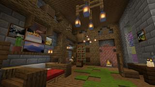Screenshot of the Minecraft Bedrock Marketplace product Alpine Castle created by Pixelationz Studios.