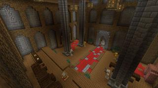 Screenshot of the Minecraft Bedrock Marketplace product Alpine Castle created by Pixelationz Studios.