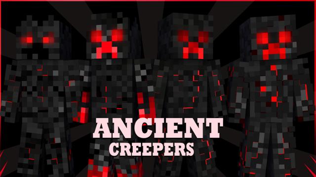 Thumbnail of the Minecraft Bedrock Marketplace product Ancient Creepers created by Pixelationz Studios.