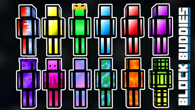 Thumbnail of the Minecraft Bedrock Marketplace product Block Buddies created by Pixelationz Studios.