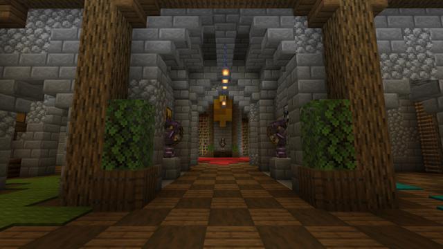 Screenshot of the Minecraft Bedrock Marketplace product Castle Outpost created by Pixelationz Studios.