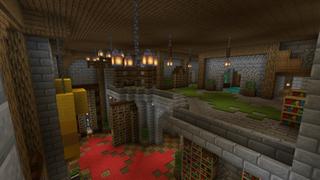 Screenshot of the Minecraft Bedrock Marketplace product Castle Outpost created by Pixelationz Studios.