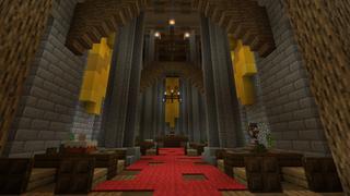 Screenshot of the Minecraft Bedrock Marketplace product Castle Outpost created by Pixelationz Studios.