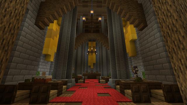 Screenshot of the Minecraft Bedrock Marketplace product Castle Outpost created by Pixelationz Studios.