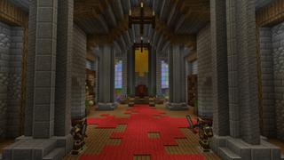 Screenshot of the Minecraft Bedrock Marketplace product Castle Outpost created by Pixelationz Studios.