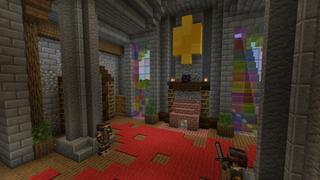 Screenshot of the Minecraft Bedrock Marketplace product Castle Outpost created by Pixelationz Studios.