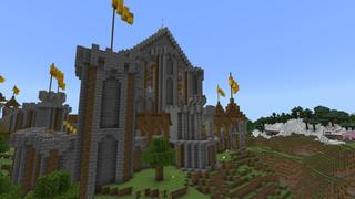 Screenshot of the Minecraft Bedrock Marketplace product Castle Outpost created by Pixelationz Studios.
