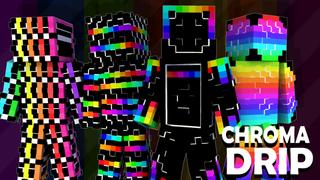 Thumbnail of the Minecraft Bedrock Marketplace product Chroma Drip created by Pixelationz Studios.