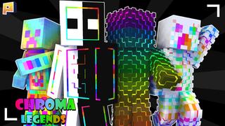 Thumbnail of the Minecraft Bedrock Marketplace product Chroma Legends created by Pixelationz Studios.