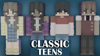 Thumbnail of the Minecraft Bedrock Marketplace product Classic Teens created by Pixelationz Studios.