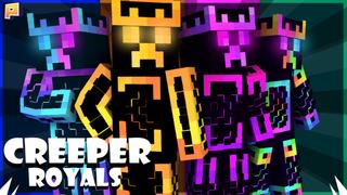 Thumbnail of the Minecraft Bedrock Marketplace product Creeper Royals created by Pixelationz Studios.