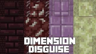 Thumbnail of the Minecraft Bedrock Marketplace product Dimension Disguise created by Pixelationz Studios.