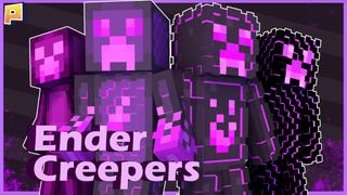 Thumbnail of the Minecraft Bedrock Marketplace product Ender Creepers created by Pixelationz Studios.