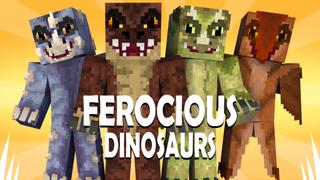 Thumbnail of the Minecraft Bedrock Marketplace product Ferocious Dinosaurs created by Pixelationz Studios.