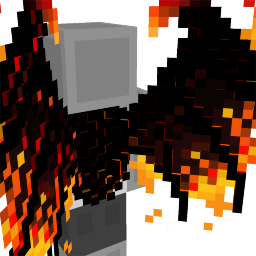 Thumbnail of the Minecraft Bedrock Marketplace product Fire Dragon Wings created by Pixelationz Studios.