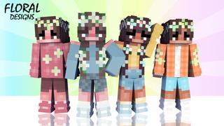 Thumbnail of the Minecraft Bedrock Marketplace product Floral Designs created by Pixelationz Studios.