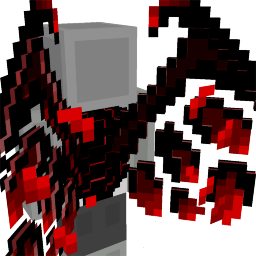 Thumbnail of the Minecraft Bedrock Marketplace product Fractured Dragon Wings created by Pixelationz Studios.