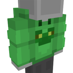 Thumbnail of the Minecraft Bedrock Marketplace product Frog Hoodie created by Pixelationz Studios.