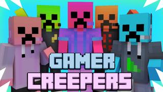 Thumbnail of the Minecraft Bedrock Marketplace product Gamer Creepers created by Pixelationz Studios.